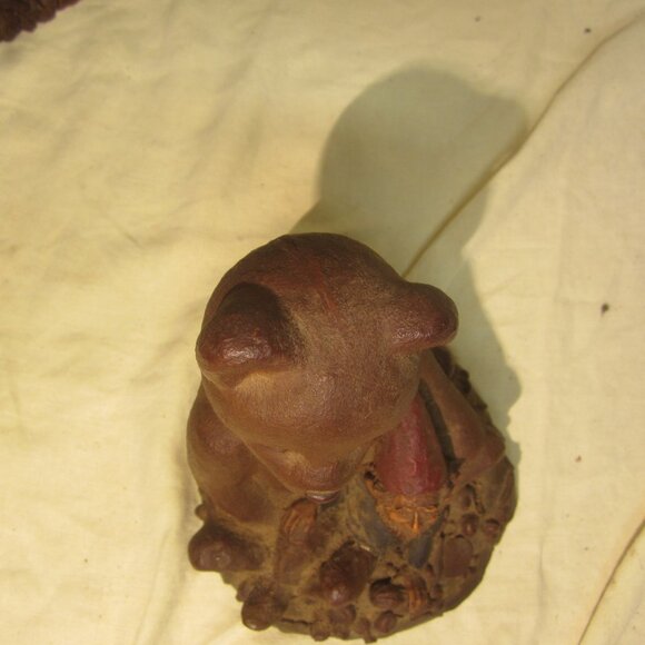 VTG 1981 TOM CLARK GNOMES, BEN, GNOME W/TEDDY BEAR - Picture 10 of 11